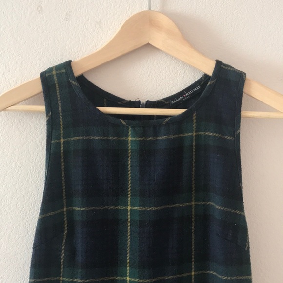 Brandy Melville Plaid Tartan Shift Dress - Picture 3 of 3